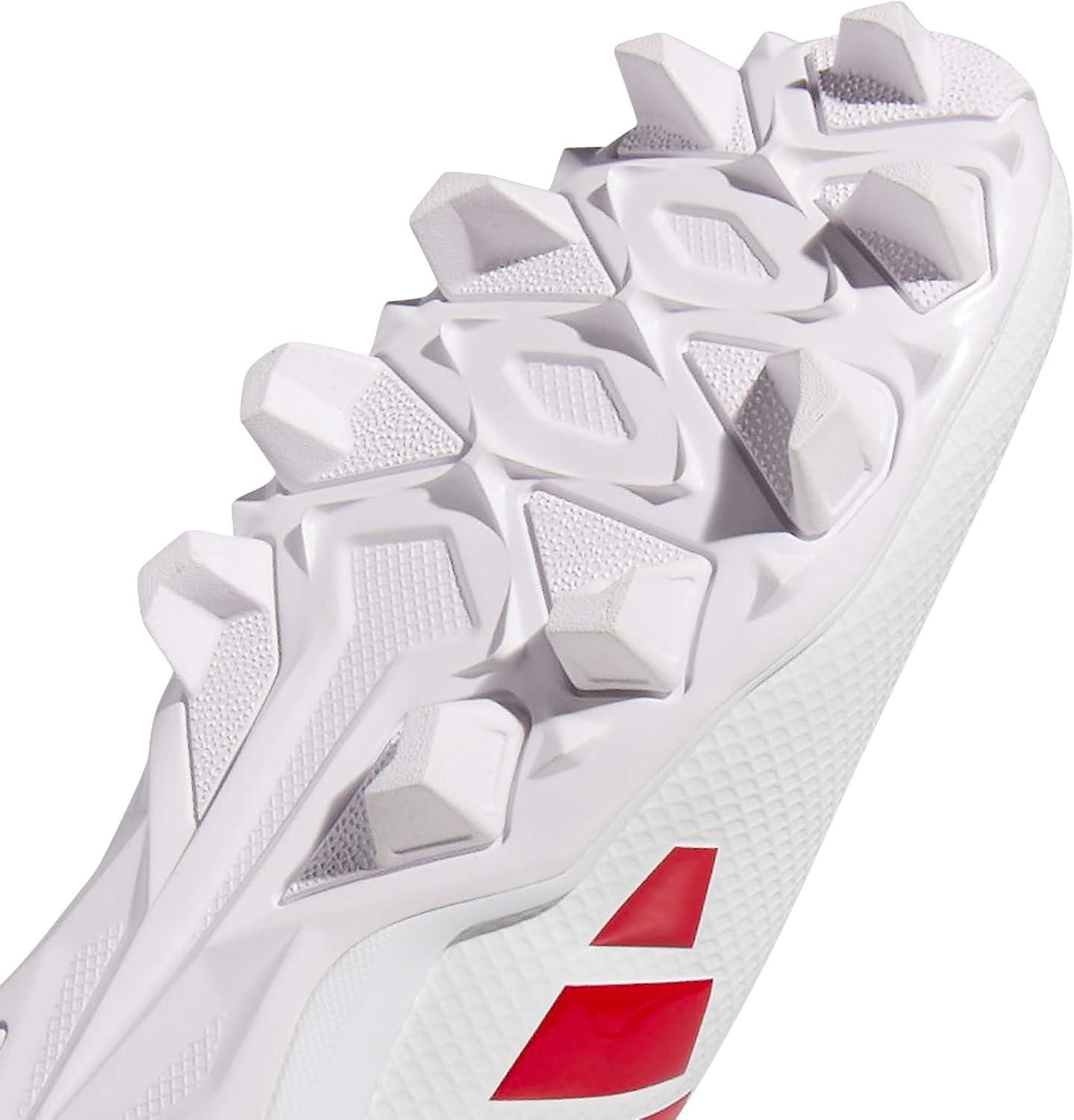 image:imageAdidas Mens Adizero Impact2 Molded American FootballWhiteTeam Power Red