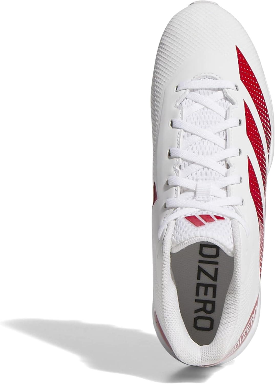 image:imageAdidas Mens Adizero Impact2 Molded American FootballWhiteTeam Power Red