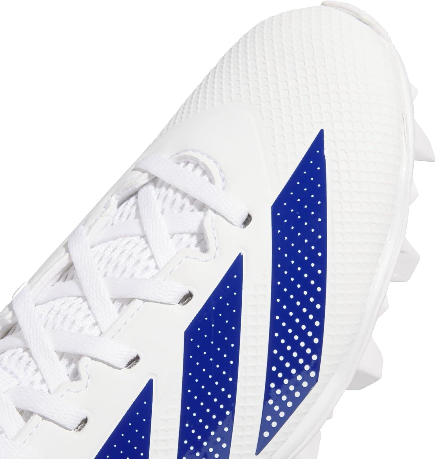 image:imageAdidas Mens Adizero Impact2 Molded American FootballWhiteTeam Royal Blue
