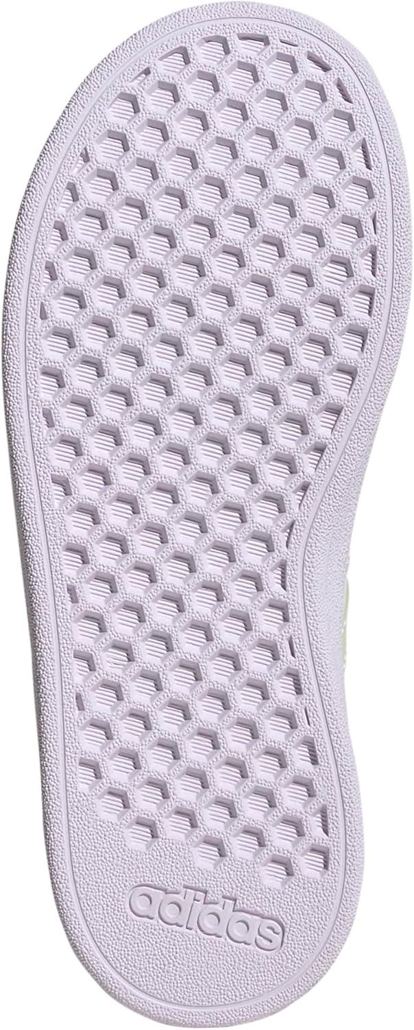 image:imageAdidas UnisexChild Grand Court 20 Elastic Lace ampamp StrapChalk WhiteChalk WhiteBliss Lilac