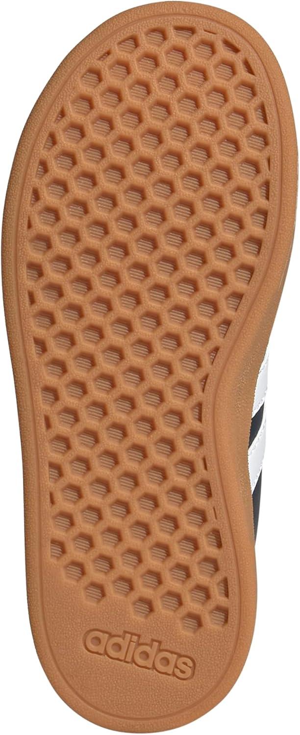 image:imageAdidas UnisexChild Grand Court 20 Elastic Lace ampamp StrapShadow NavyWhiteGum