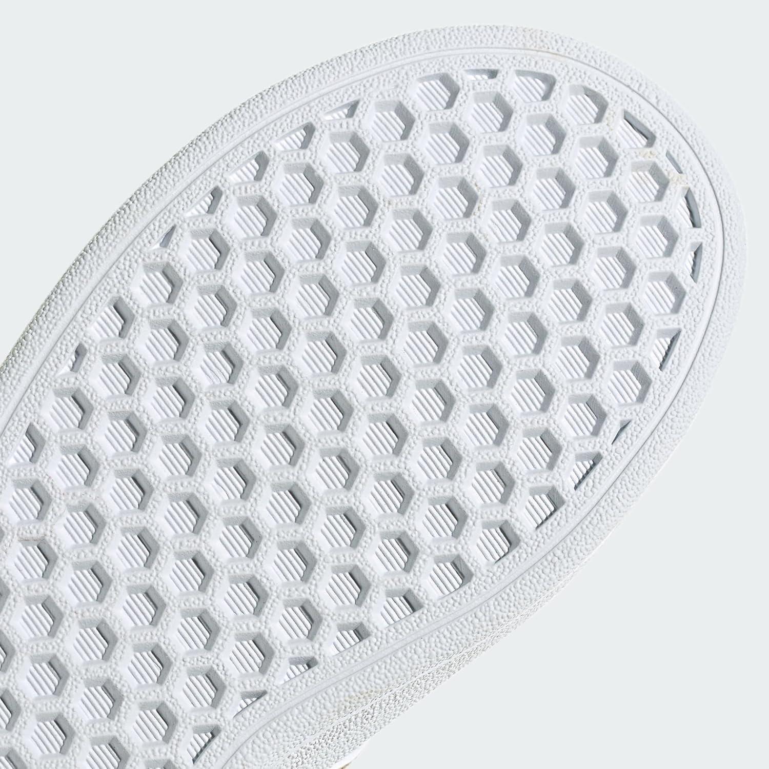 image:imageAdidas UnisexChild Grand Court 20 Elastic Lace ampamp StrapWhiteMagic BeigeMatte Gold