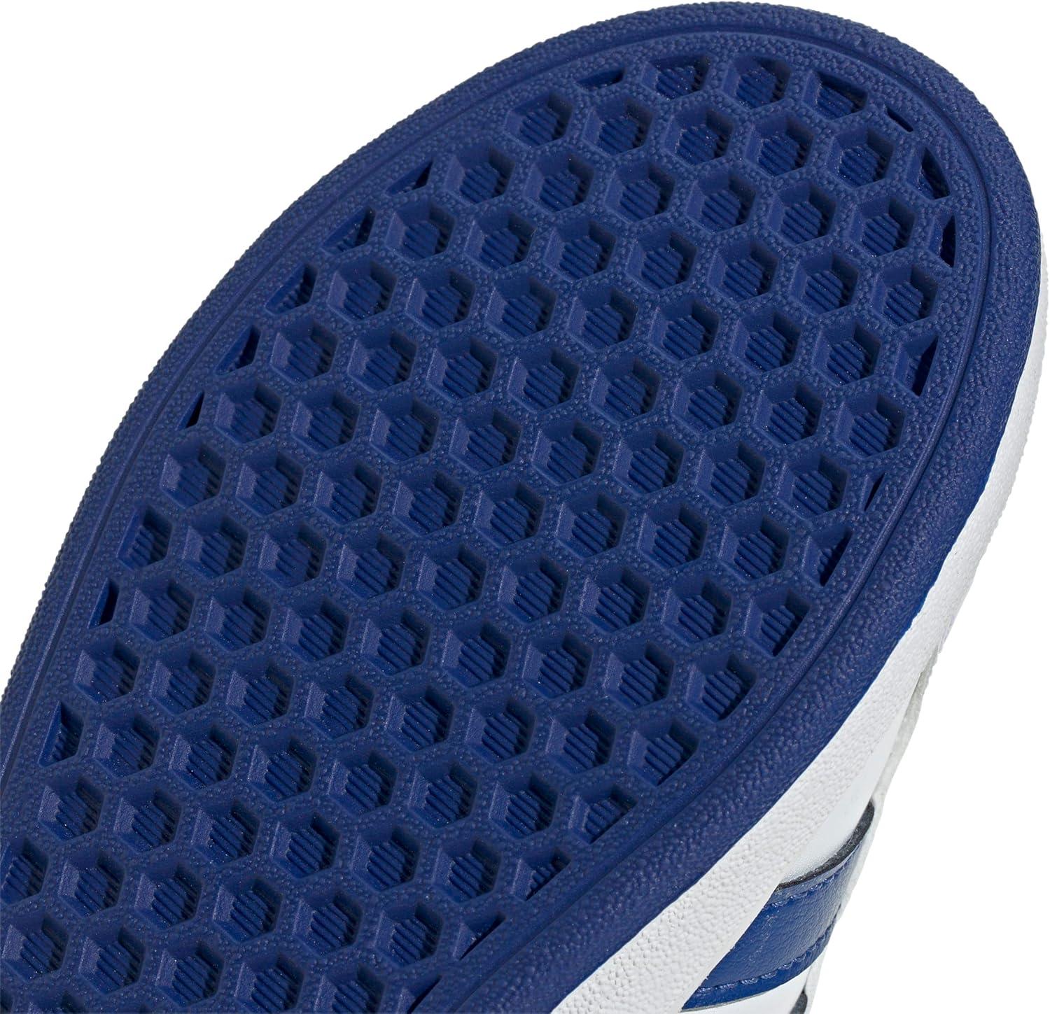 image:imageAdidas UnisexChild Grand Court 20 Elastic Lace ampamp StrapWhiteTeam Royal BlueBlack