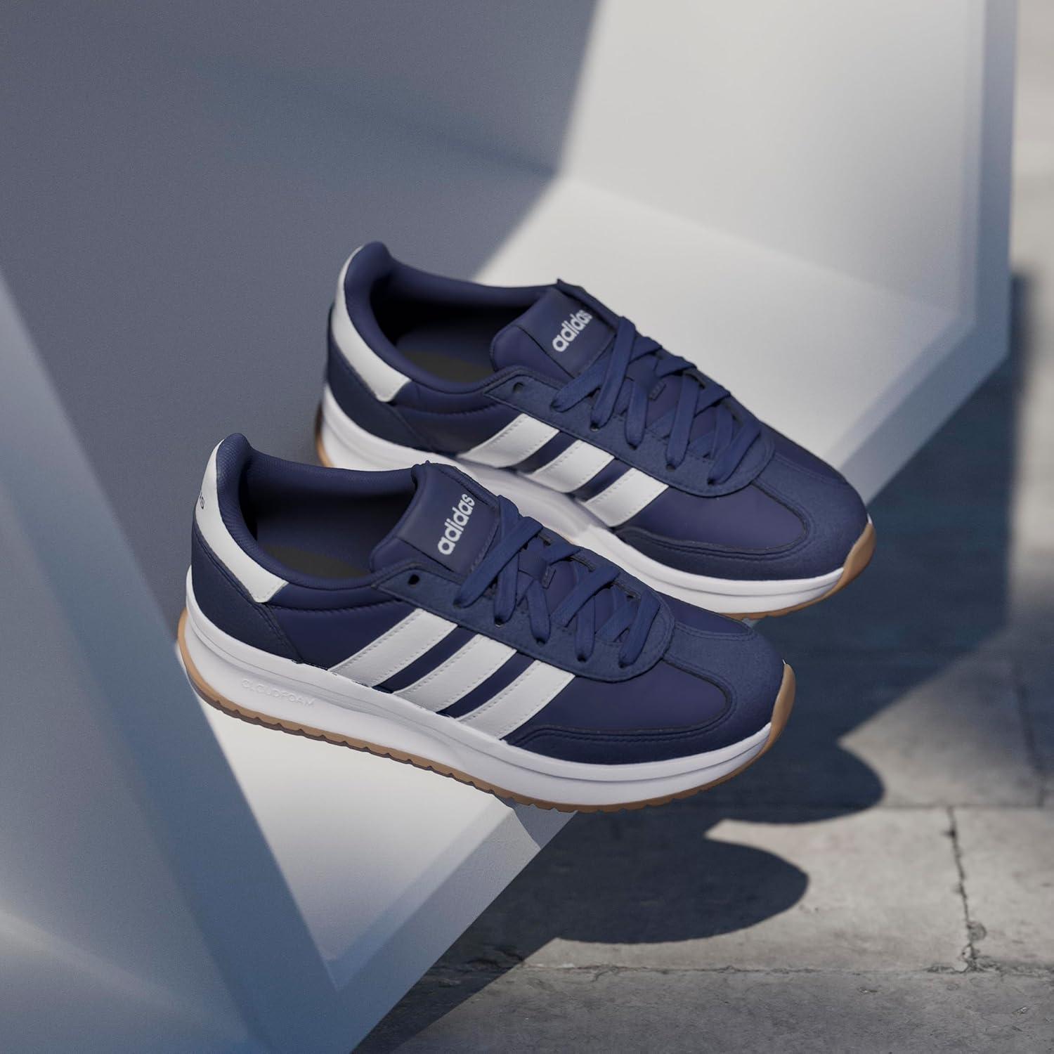 image:imageAdidas UnisexChild Run 70s 20Dark BlueWhite