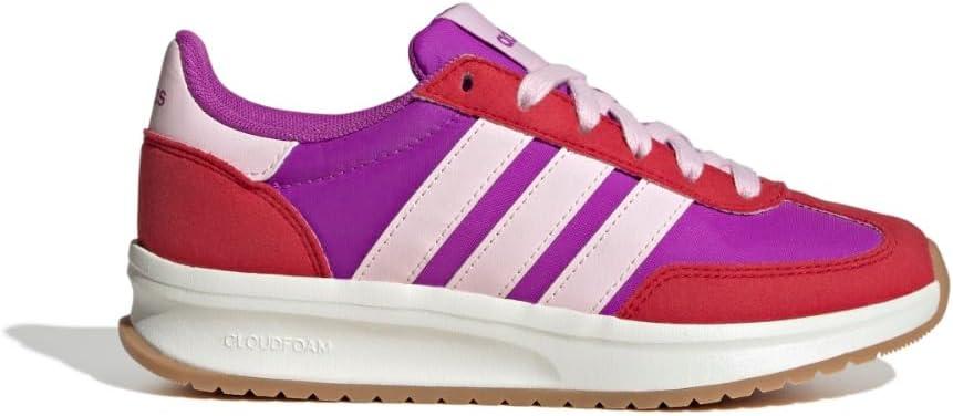 image:imageAdidas UnisexChild Run 70s 20Purple BurstClear PinkBetter Scarlet