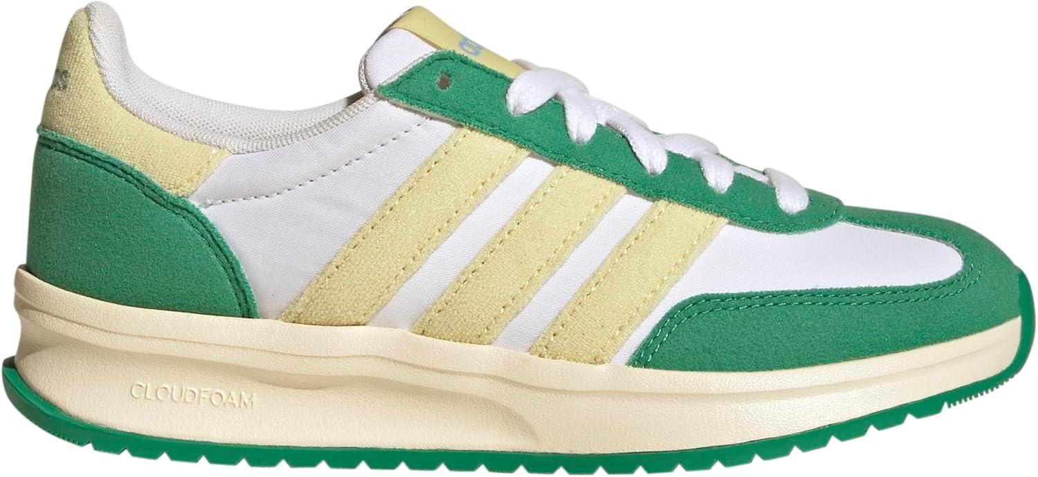 image:imageAdidas UnisexChild Run 70s 20WhitePowder YellowSemi Court Green