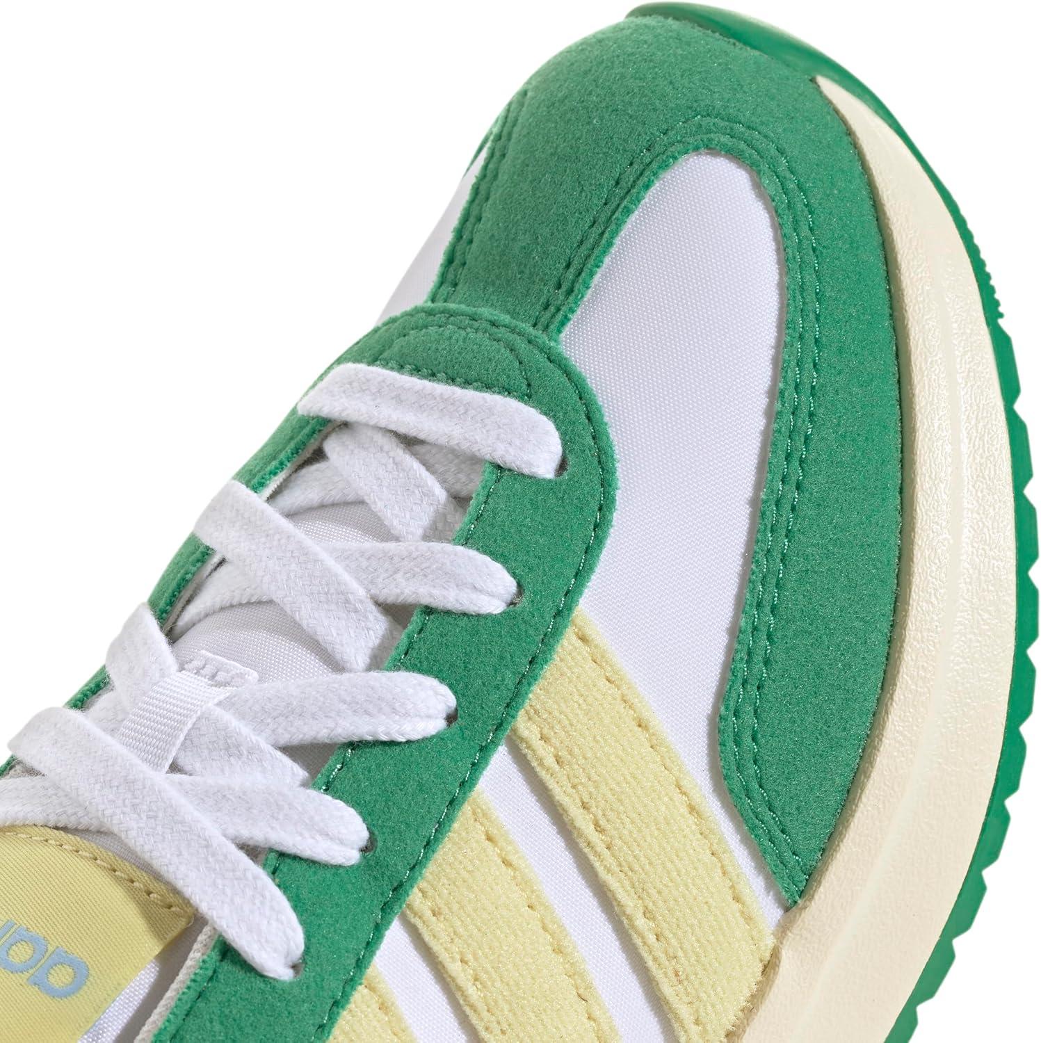 image:imageAdidas UnisexChild Run 70s 20WhitePowder YellowSemi Court Green