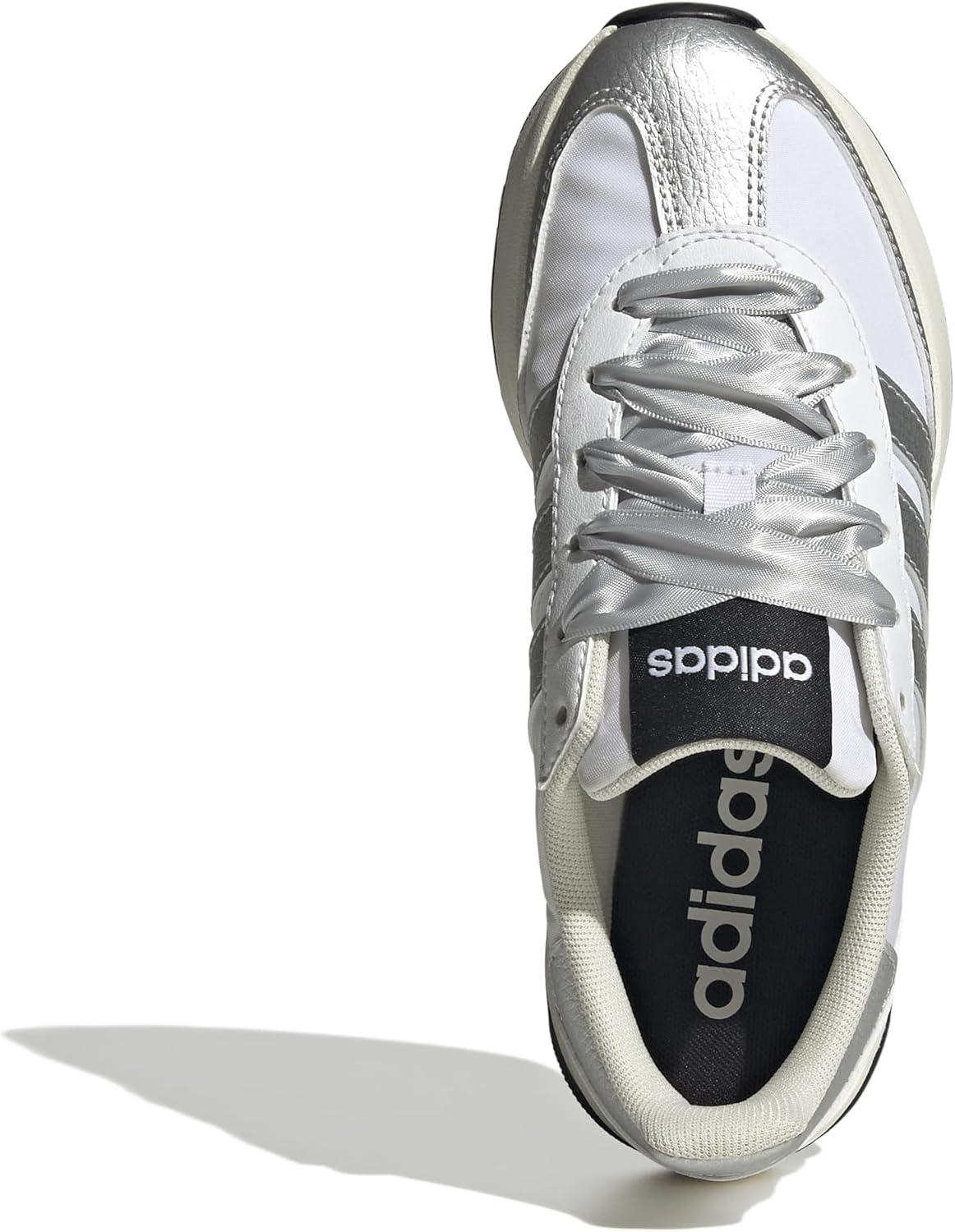 image:imageAdidas UnisexChild Run 70s 20WhiteSilver MetallicOff White