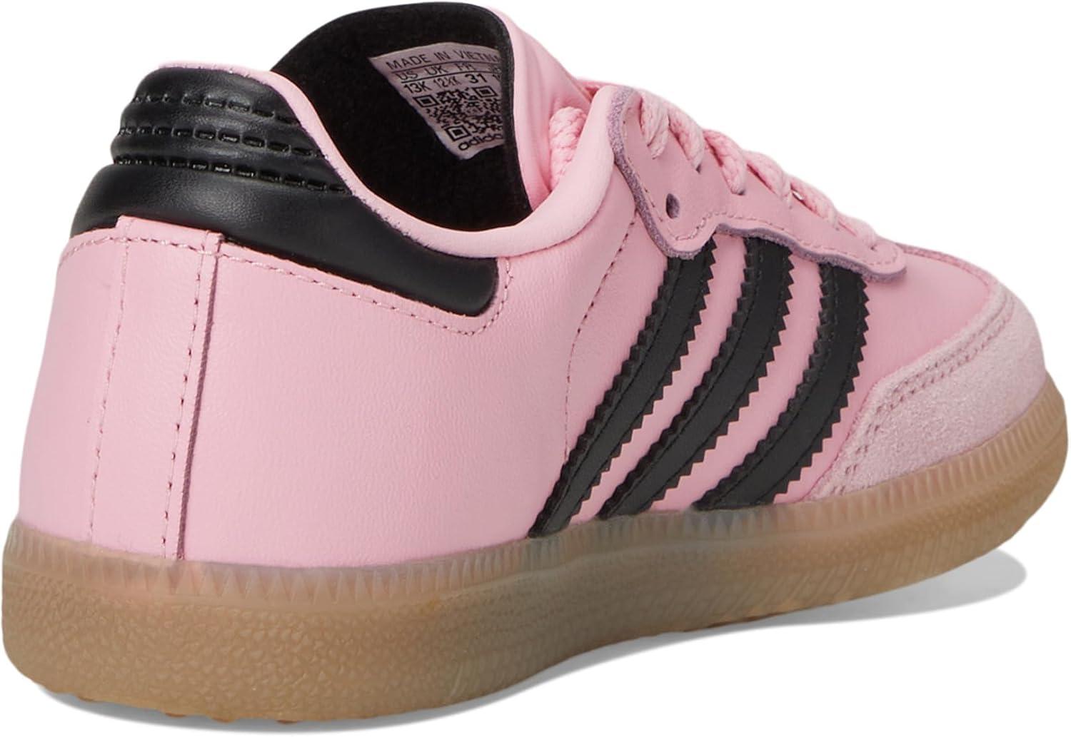 image:imageAdidas UnisexChild Samba Messi JLight PinkBlackGum