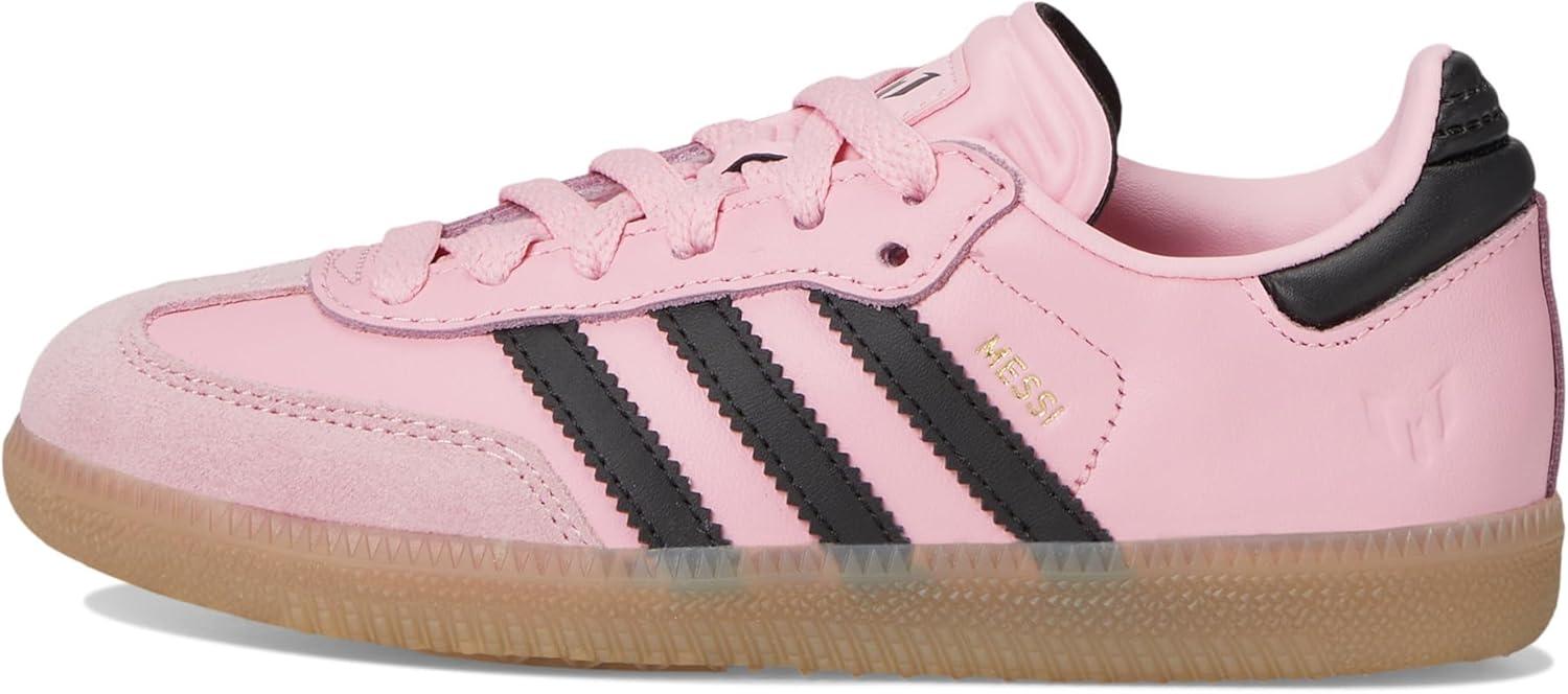 image:imageAdidas UnisexChild Samba Messi JLight PinkBlackGum