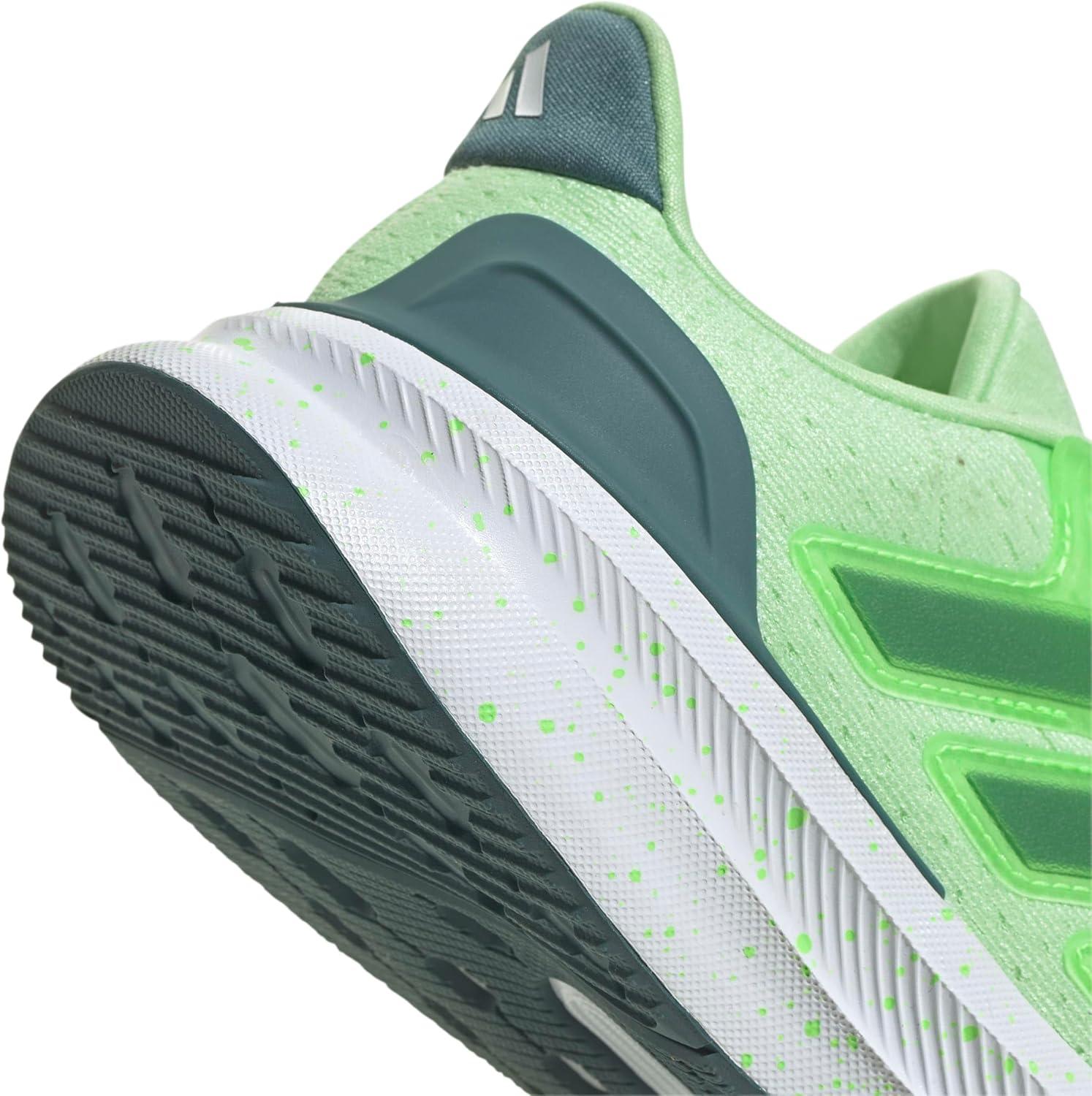 image:imageAdidas UnisexChild Ultrarun 5Semi Green SparkPreloved TealLime Burst
