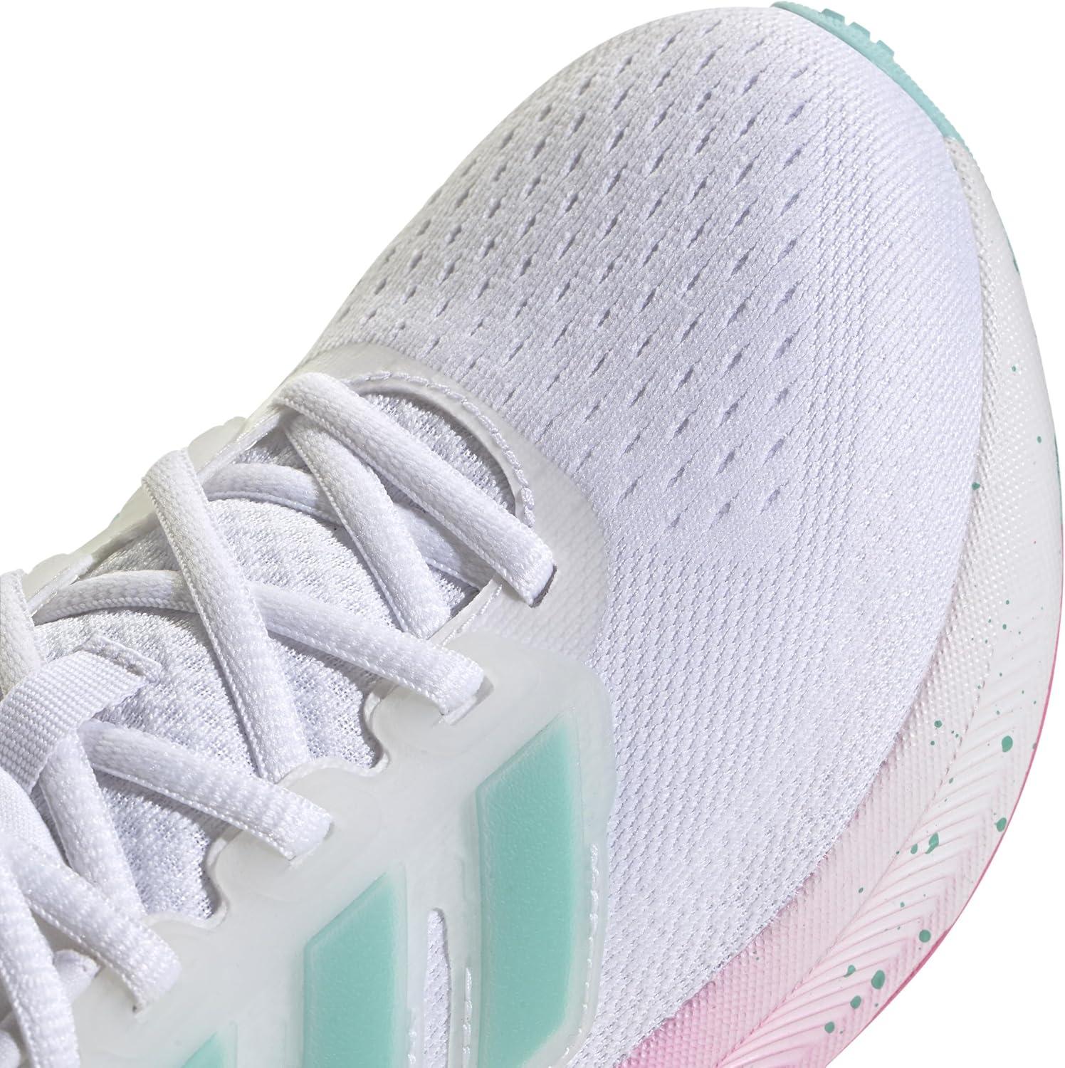 image:imageAdidas UnisexChild Ultrarun 5WhiteFlash AquaLucid Pink