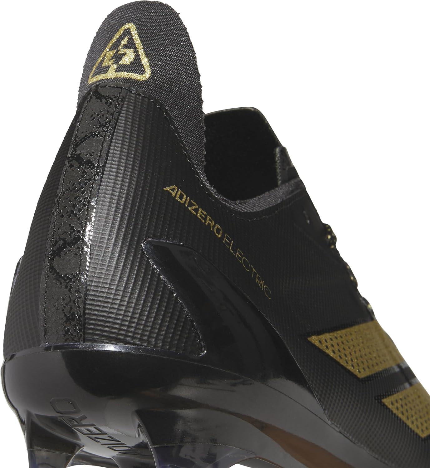 image:imageadidas Mens Adizero Electric Football SneakersBlackGold MetallicBlack