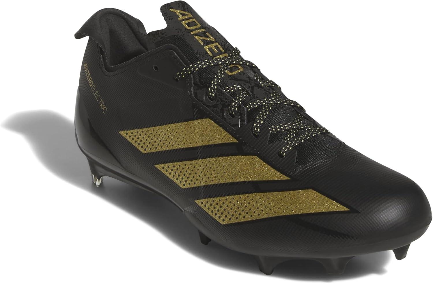 image:imageadidas Mens Adizero Electric Football SneakersBlackGold MetallicBlack