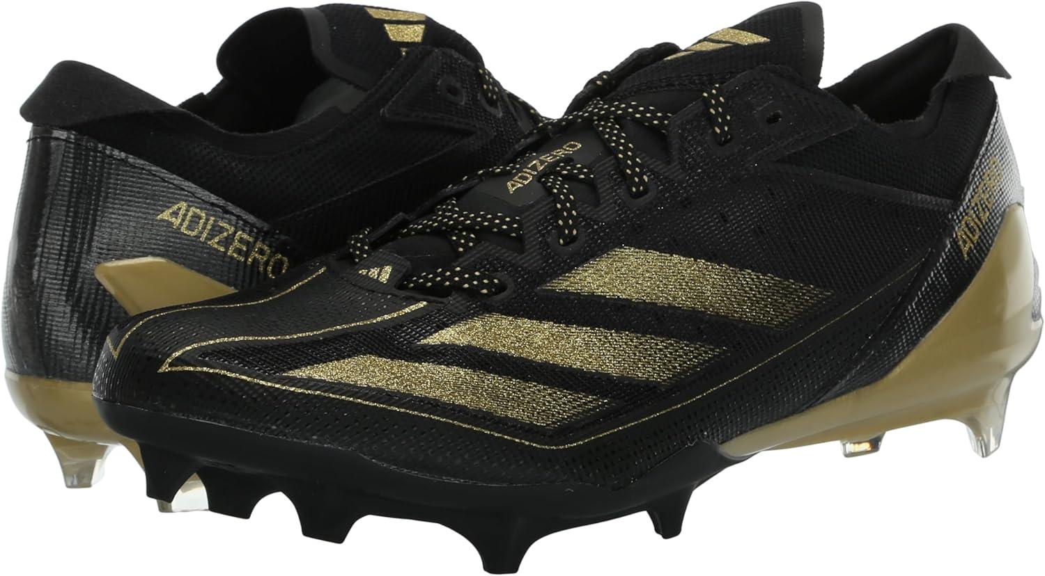 image:imageadidas Mens Adizero Electric Football SneakersBlackGold MetallicCarbon