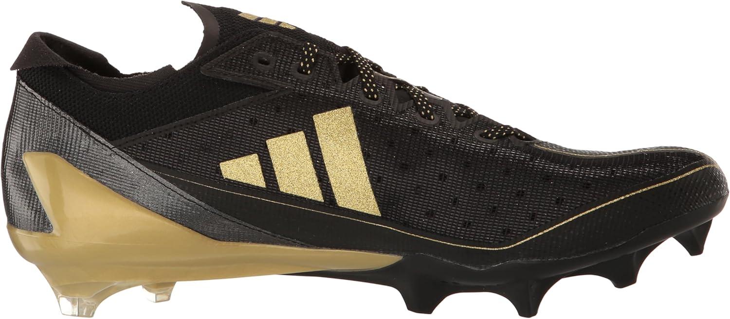 image:imageadidas Mens Adizero Electric Football SneakersBlackGold MetallicCarbon