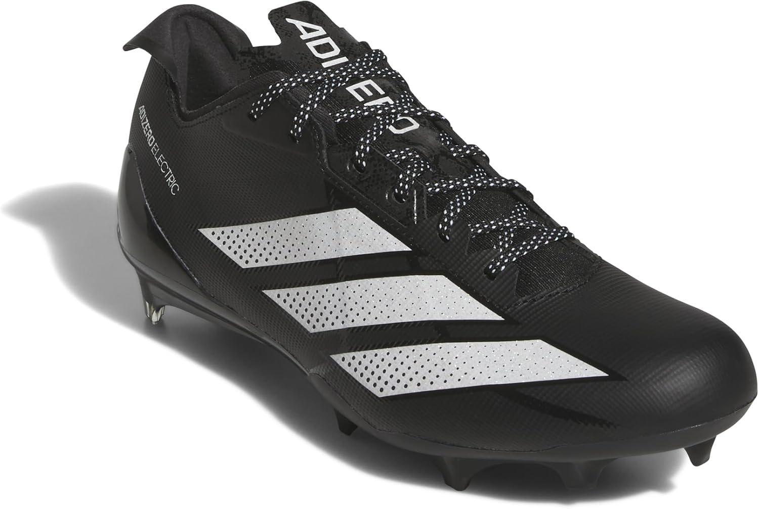 image:imageadidas Mens Adizero Electric Football SneakersBlackWhiteBlack