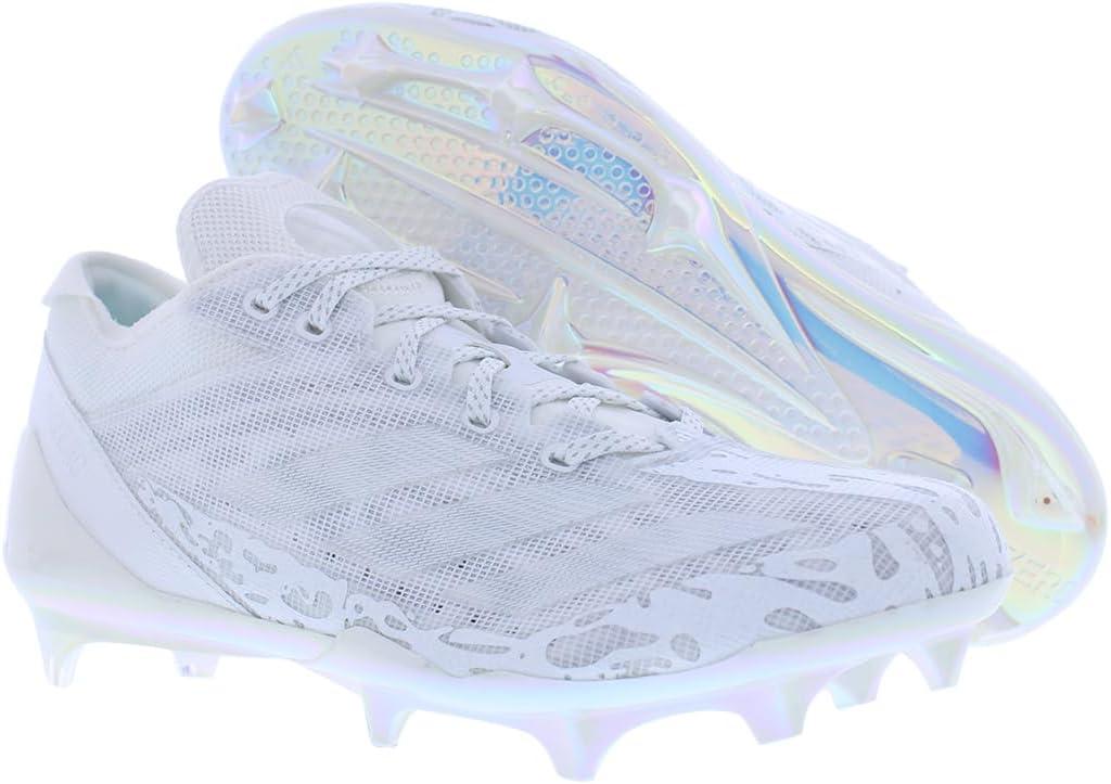 image:imageadidas Mens Adizero Electric Football SneakersCloud WhiteCloud WhiteSilver MetallicwhiteDove White