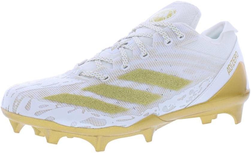 image:imageadidas Mens Adizero Electric Football SneakersCloud WhiteGold MetallicCloud White