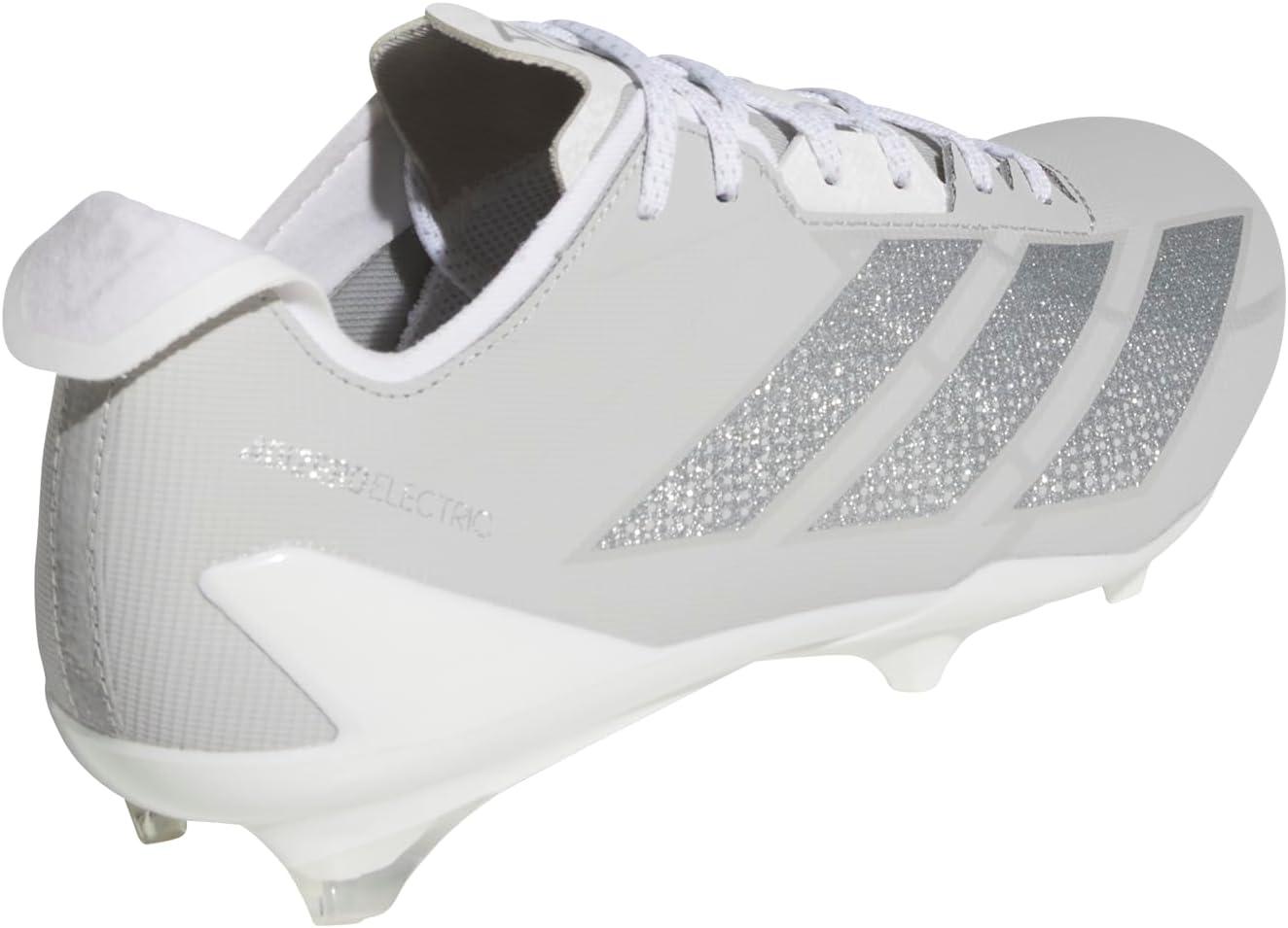 image:imageadidas Mens Adizero Electric Football SneakersGreySilver MetallicWhite