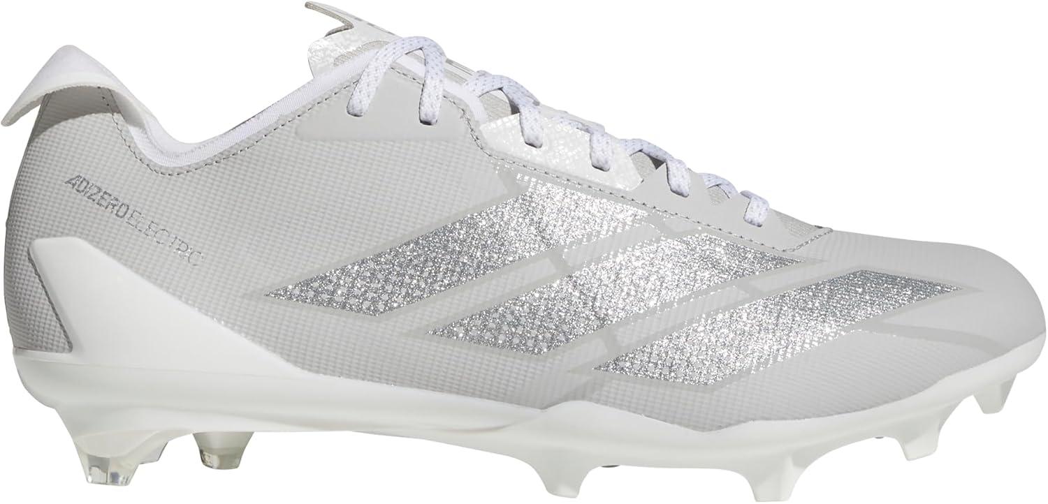image:imageadidas Mens Adizero Electric Football SneakersGreySilver MetallicWhite