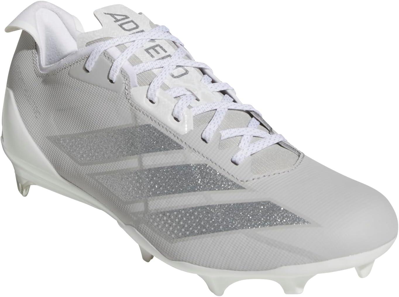 image:imageadidas Mens Adizero Electric Football SneakersGreySilver MetallicWhite