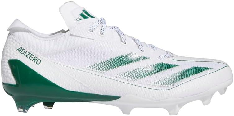 image:imageadidas Mens Adizero Electric Football SneakersWhiteDark GreenWhite2024