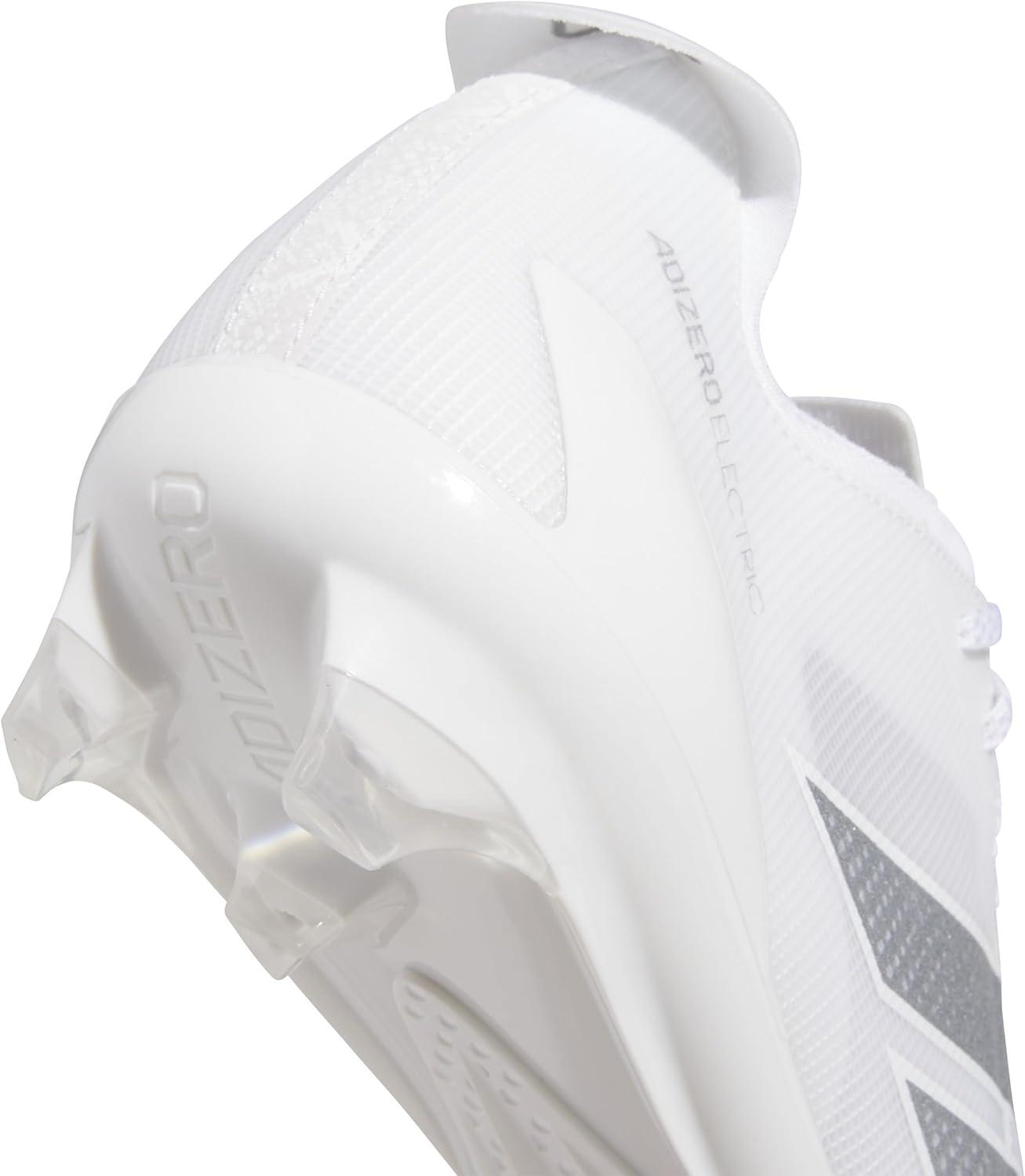image:imageadidas Mens Adizero Electric Football SneakersWhiteSilver MetallicWhite