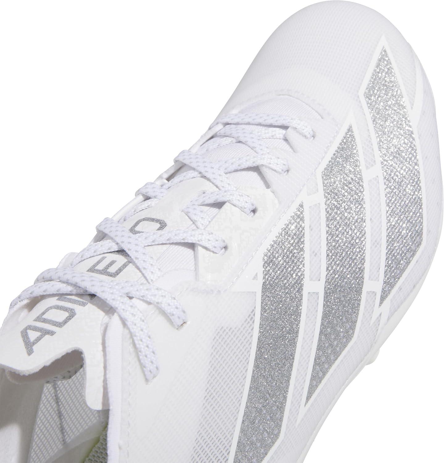 image:imageadidas Mens Adizero Electric Football SneakersWhiteSilver MetallicWhite