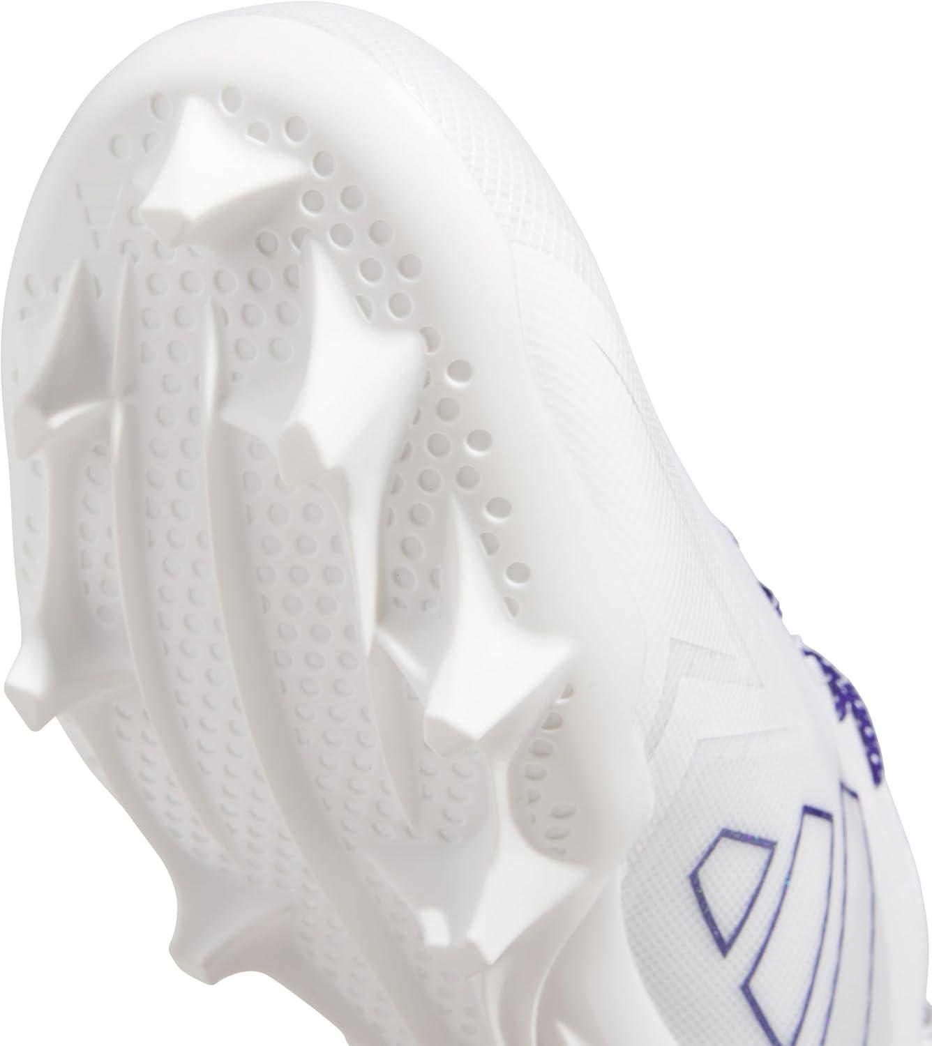 image:imageadidas Mens Adizero Electric Football SneakersWhiteTeam Collegiate PurpleWhite