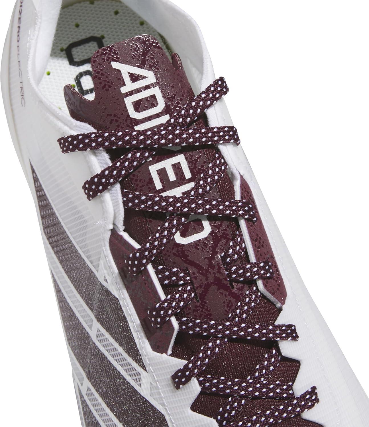 image:imageadidas Mens Adizero Electric Football SneakersWhiteTeam MaroonWhite