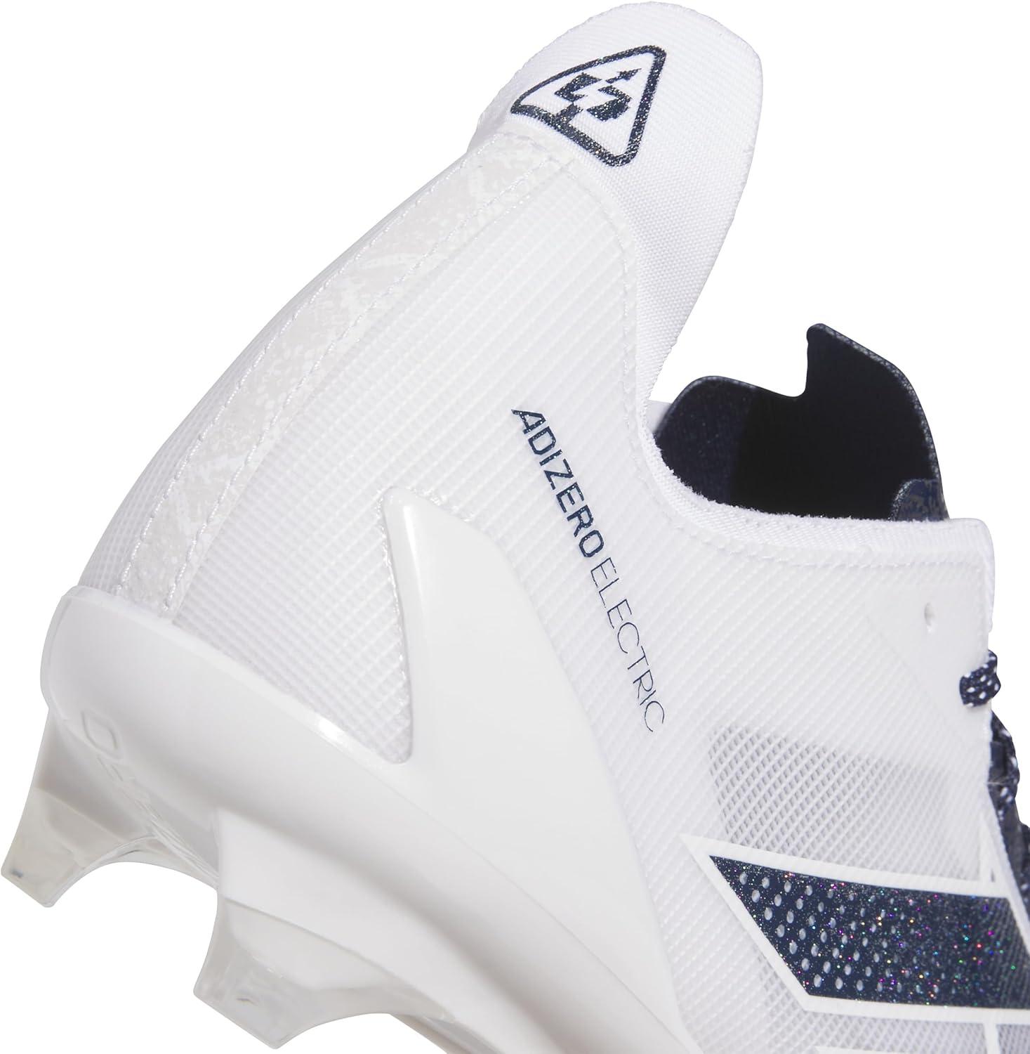image:imageadidas Mens Adizero Electric Football SneakersWhiteTeam Navy BlueWhite