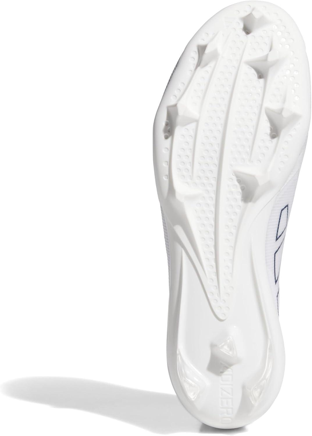 image:imageadidas Mens Adizero Electric Football SneakersWhiteTeam Navy BlueWhite