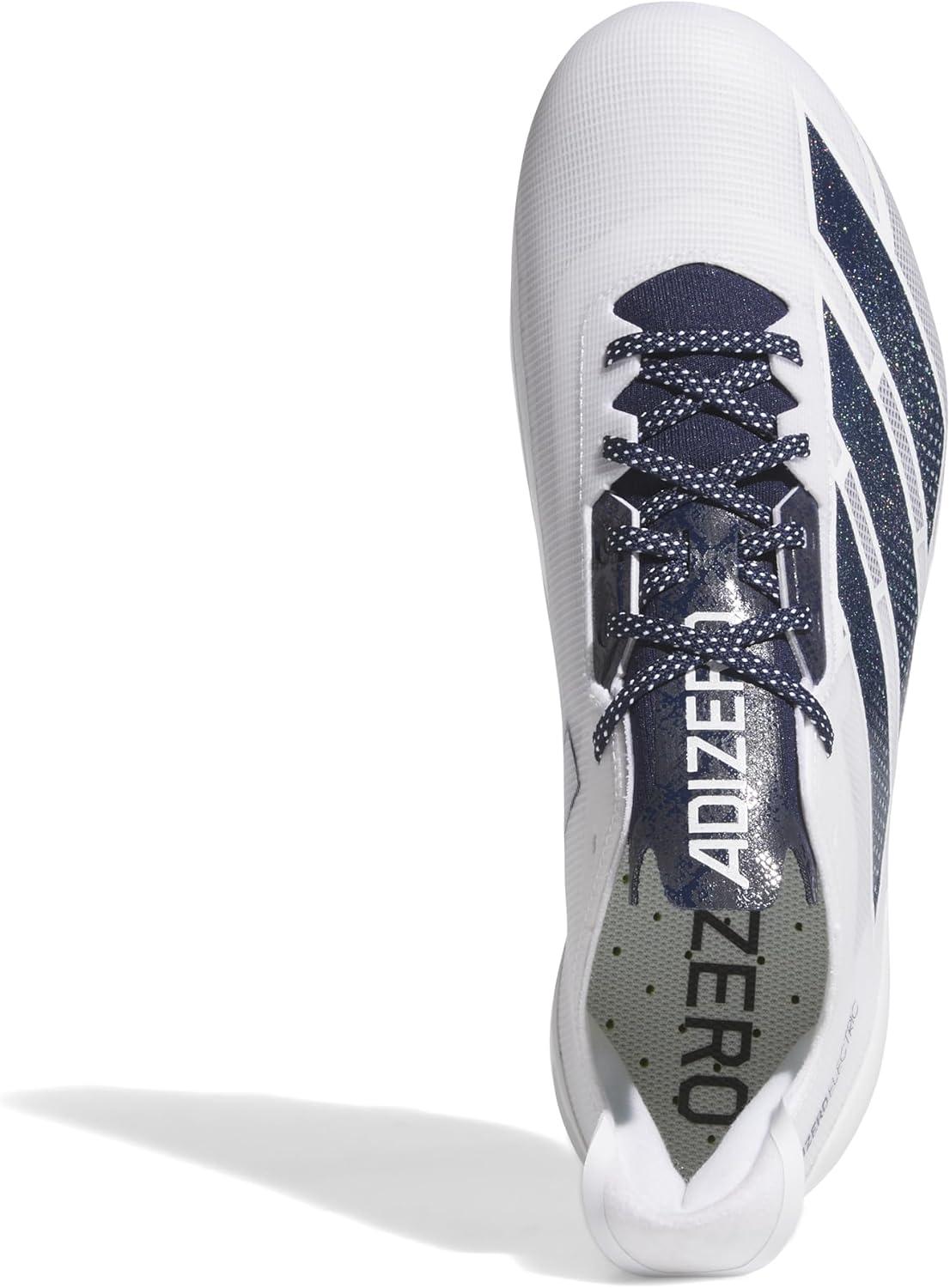 image:imageadidas Mens Adizero Electric Football SneakersWhiteTeam Navy BlueWhite
