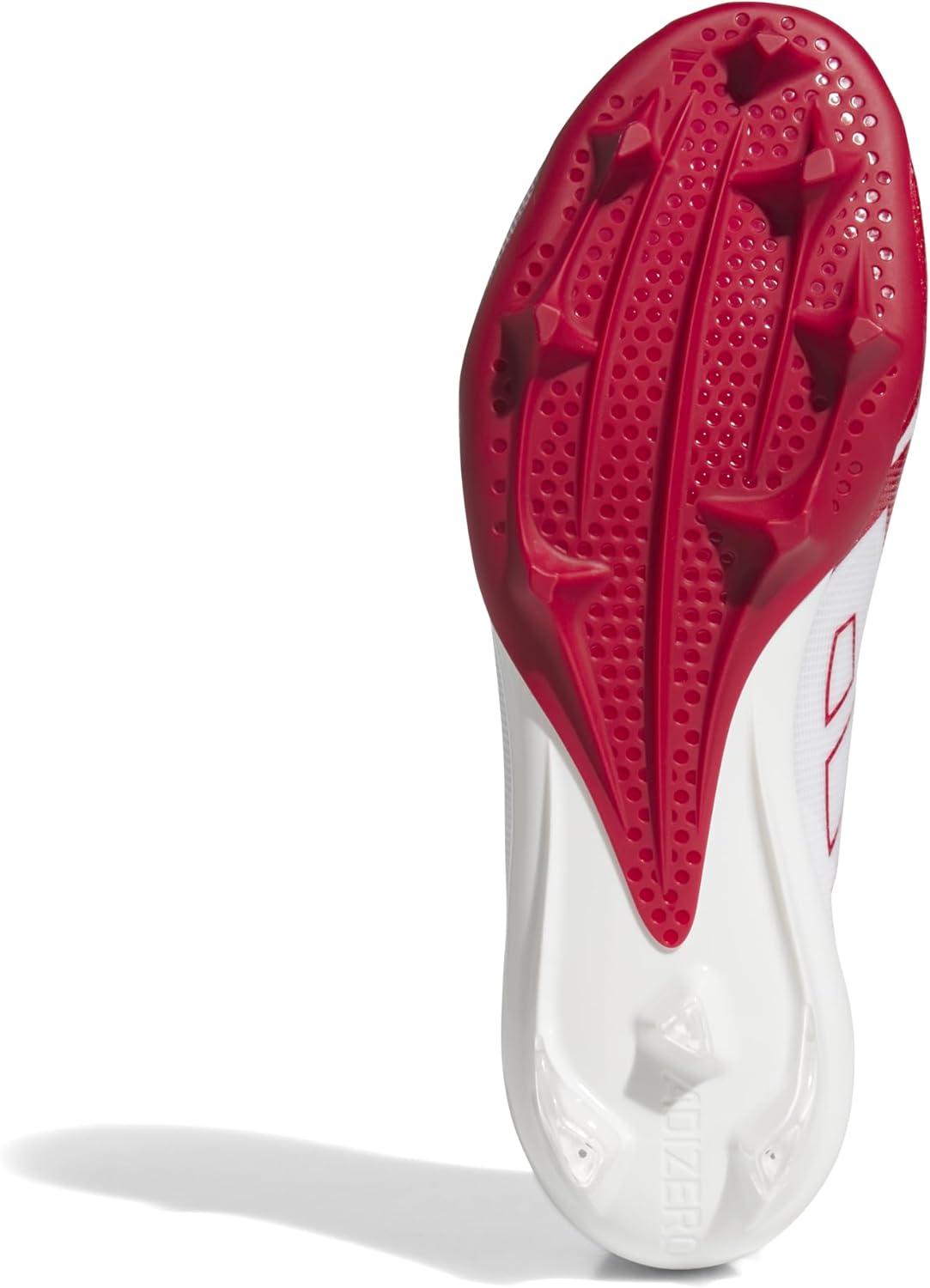 image:imageadidas Mens Adizero Electric Football SneakersWhiteTeam Power RedWhite
