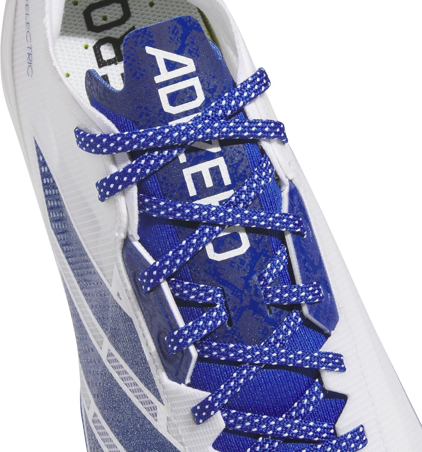 image:imageadidas Mens Adizero Electric Football SneakersWhiteTeam Royal BlueWhite