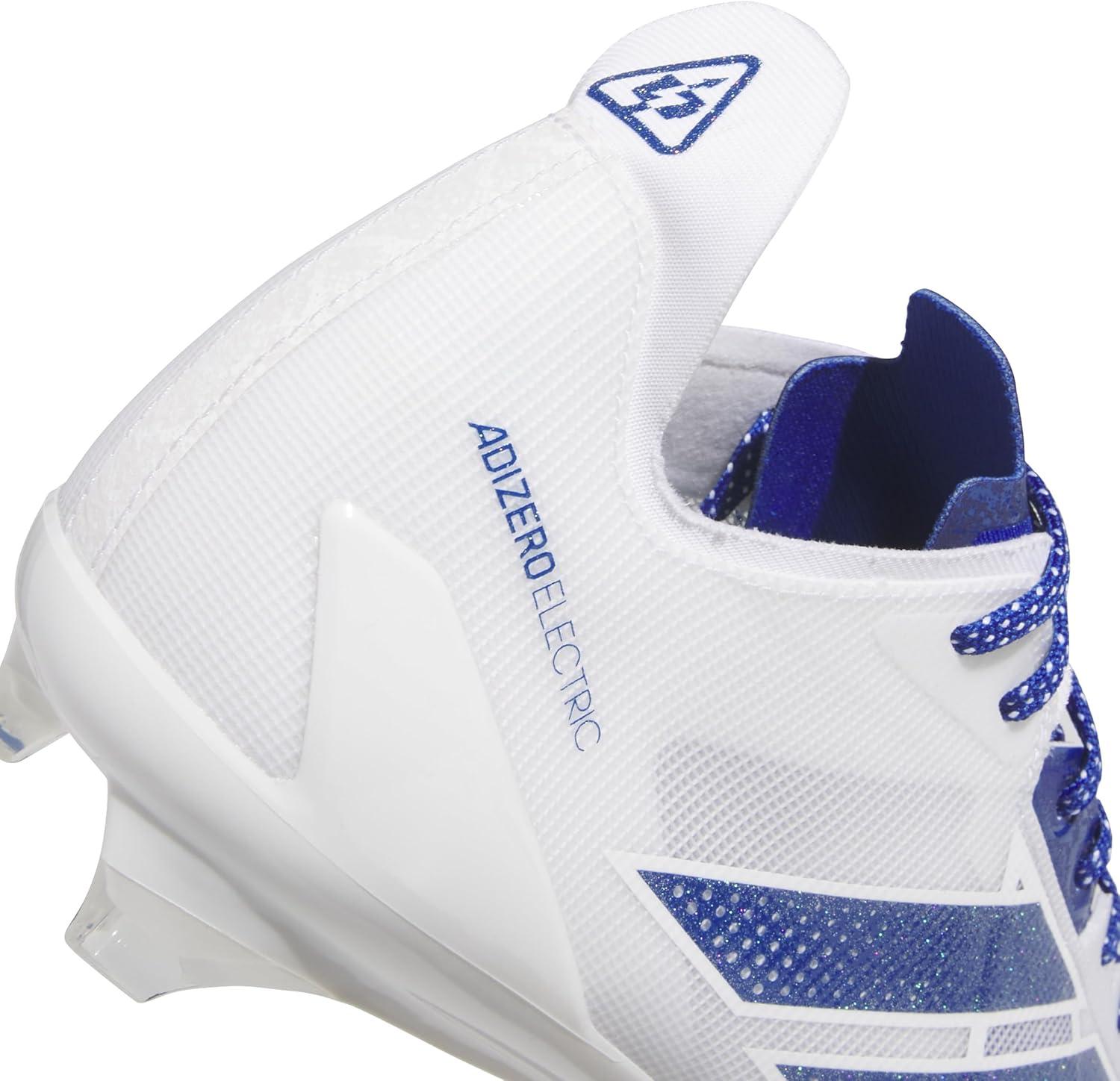 image:imageadidas Mens Adizero Electric Football SneakersWhiteTeam Royal BlueWhite