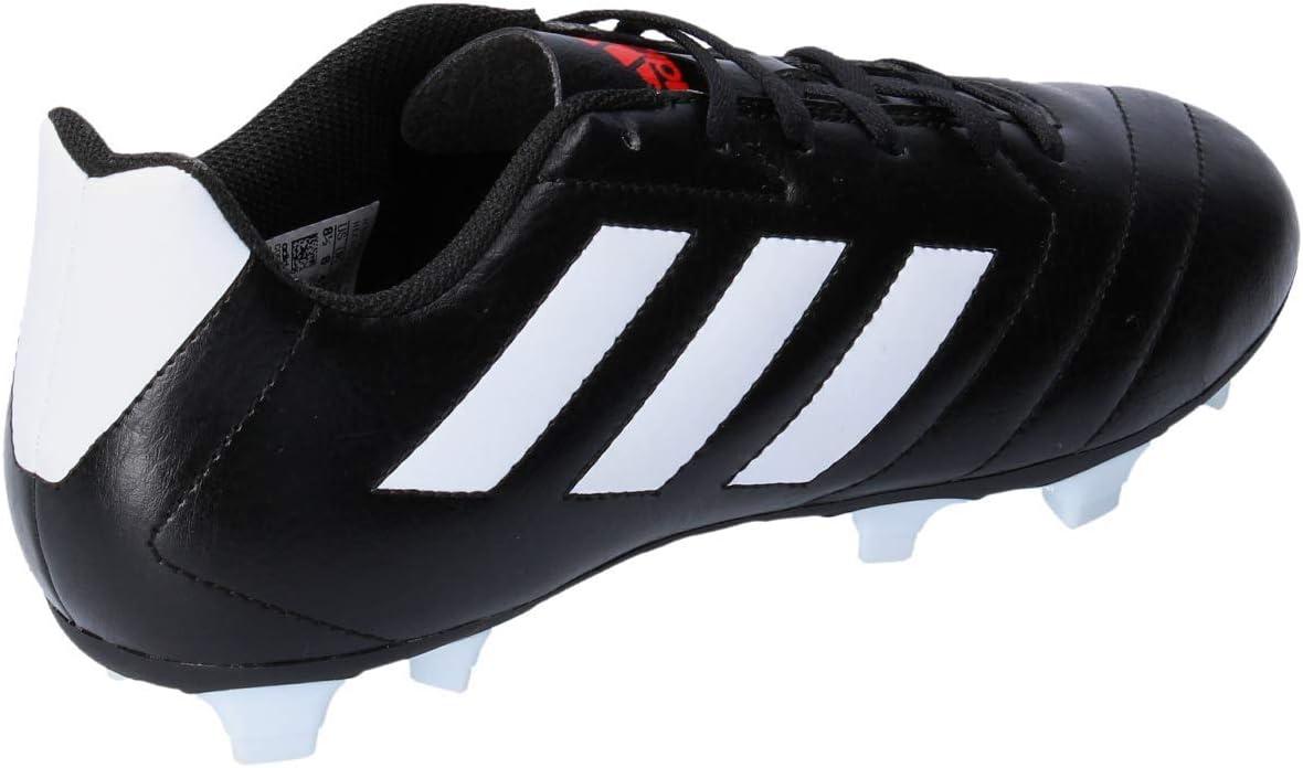 image:imageadidas Unisex Goletto Firm Ground Soccer ShoesBlackWhiteRed