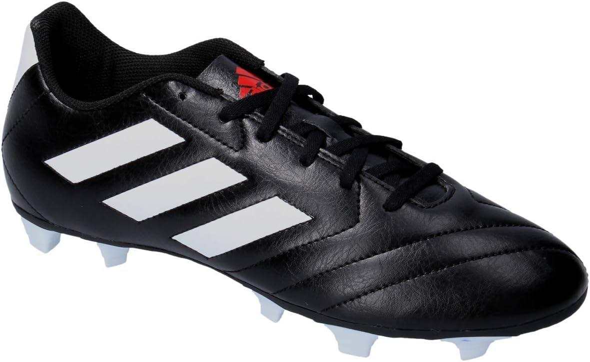 image:imageadidas Unisex Goletto Firm Ground Soccer ShoesBlackWhiteRed