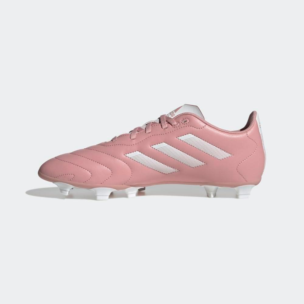image:imageadidas Unisex Goletto Firm Ground Soccer ShoesWonder MauveWhiteWhite
