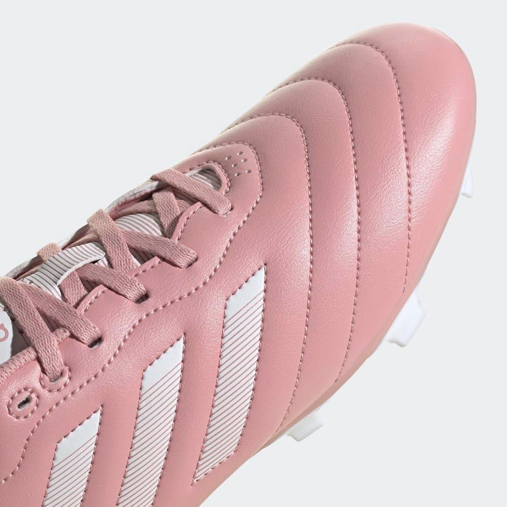 image:imageadidas Unisex Goletto Firm Ground Soccer ShoesWonder MauveWhiteWhite
