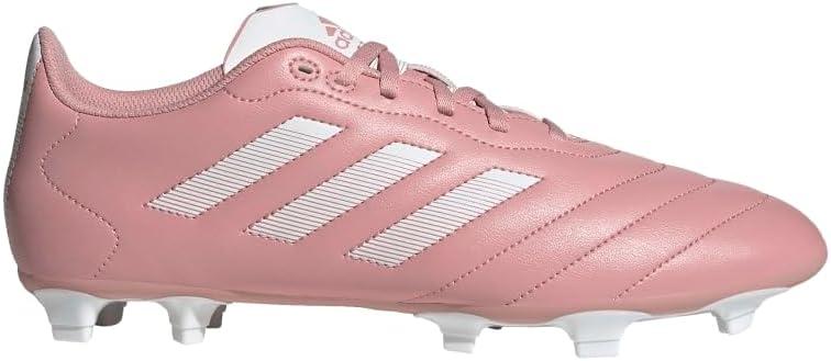 image:imageadidas Unisex Goletto Firm Ground Soccer ShoesWonder MauveWhiteWhite