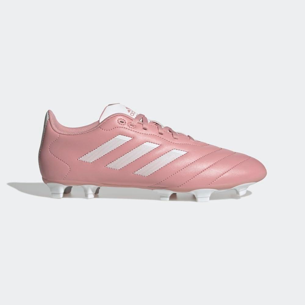 image:imageadidas Unisex Goletto Firm Ground Soccer ShoesWonder MauveWhiteWhite