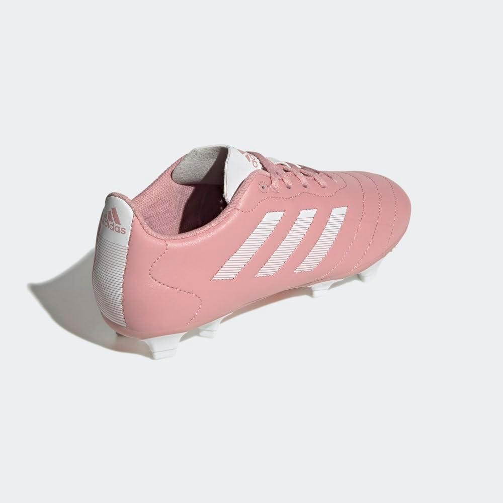 image:imageadidas Unisex Goletto Firm Ground Soccer ShoesWonder MauveWhiteWhite