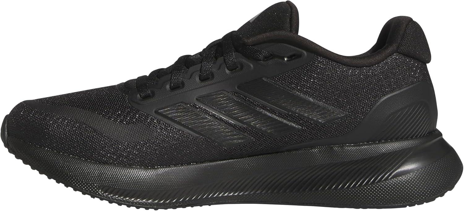 image:imageadidas Womens Run Falcon 5 Running ShoesBlackBlackWhite