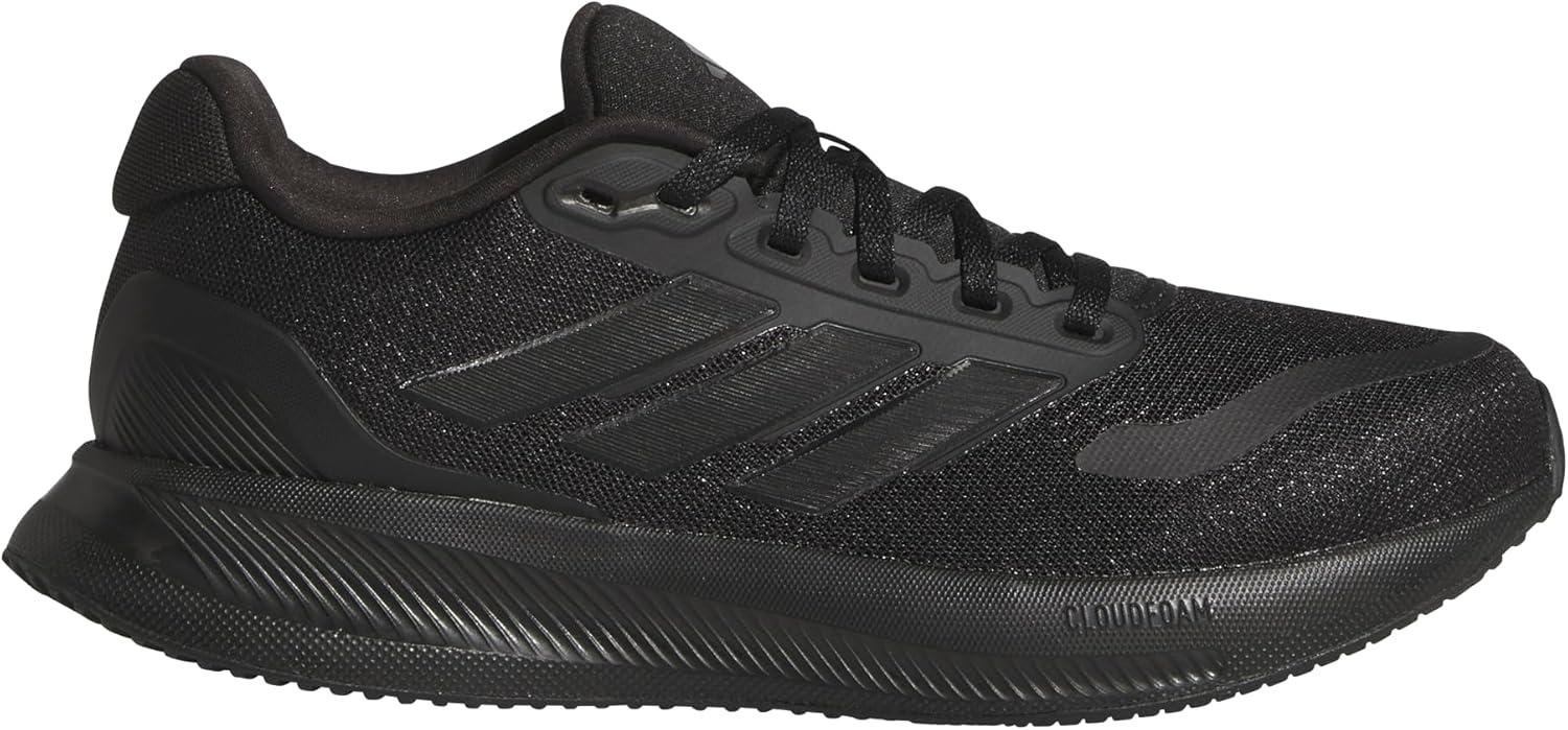 image:imageadidas Womens Run Falcon 5 Running ShoesBlackBlackWhite