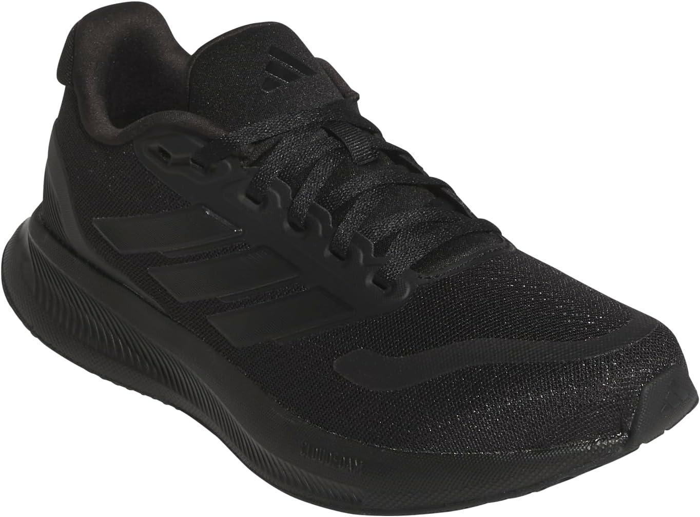 image:imageadidas Womens Run Falcon 5 Running ShoesBlackBlackWhite