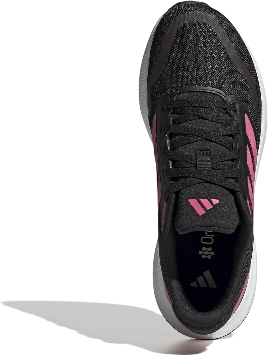 image:imageadidas Womens Run Falcon 5 Running ShoesBlackPink FusionWhite
