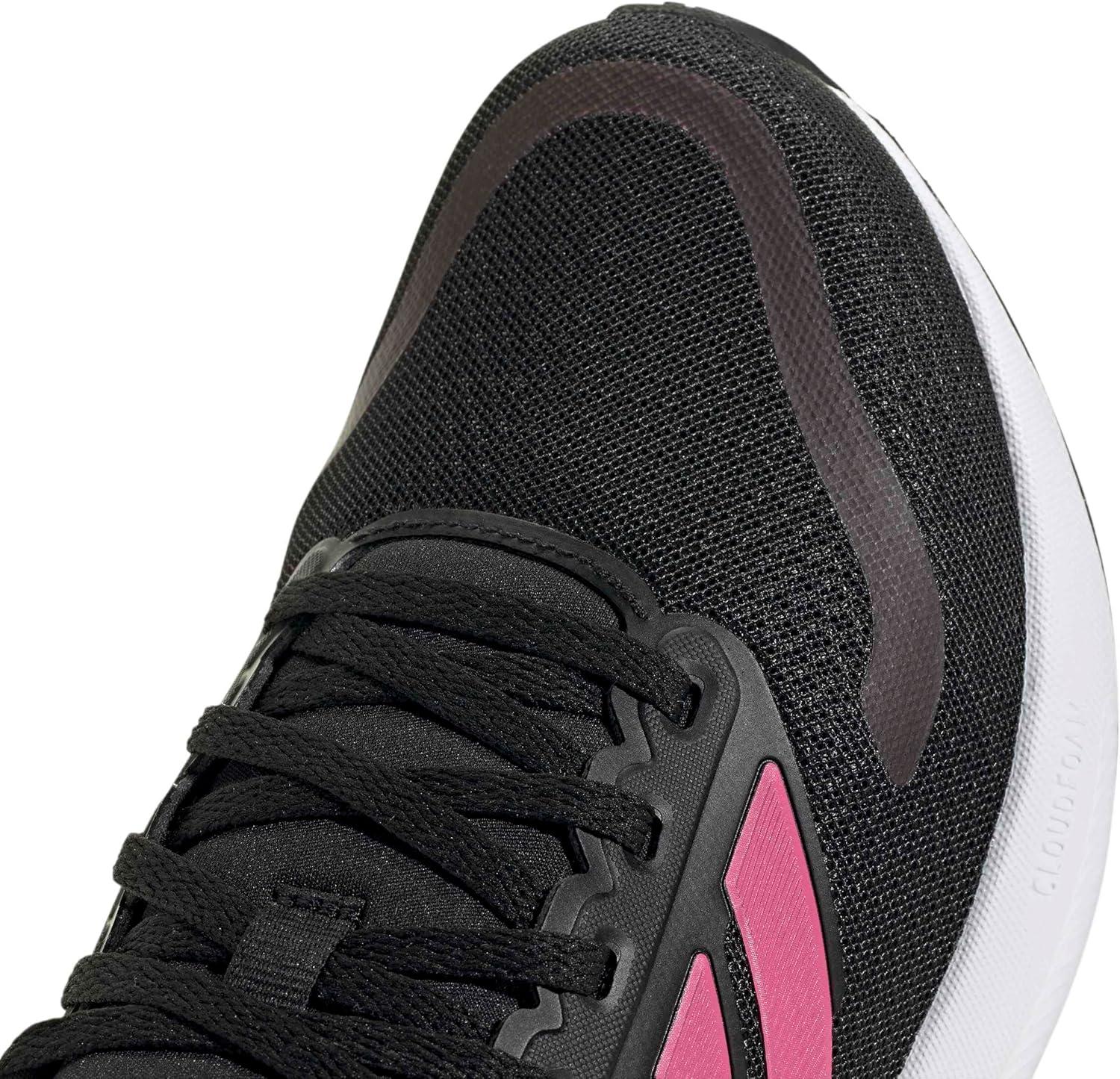 image:imageadidas Womens Run Falcon 5 Running ShoesBlackPink FusionWhite