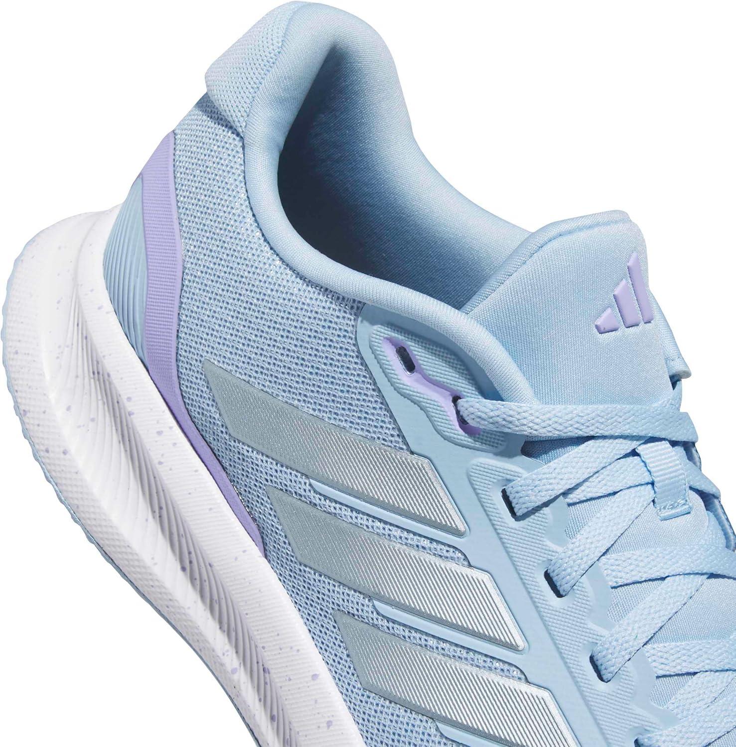 image:imageadidas Womens Run Falcon 5 Running ShoesClear SkyMagic Grey MetBlack